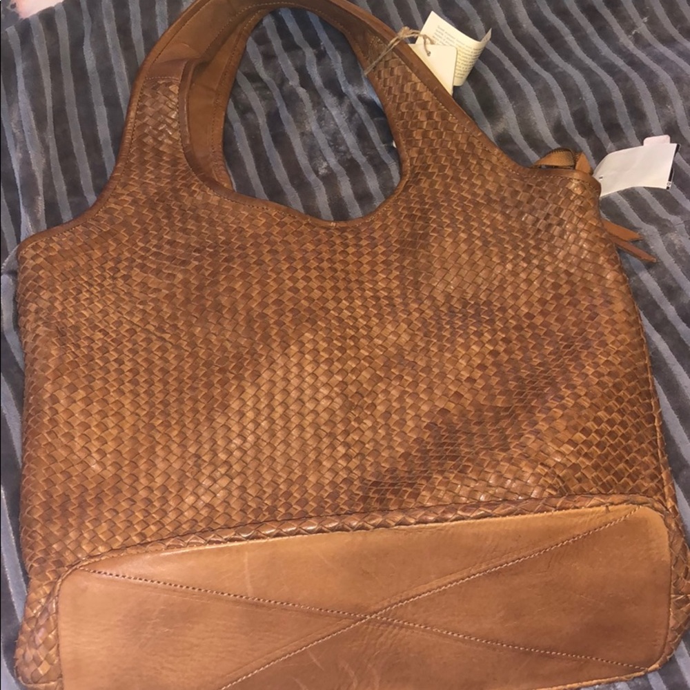 Platania Italian leather bag brand new with tags!